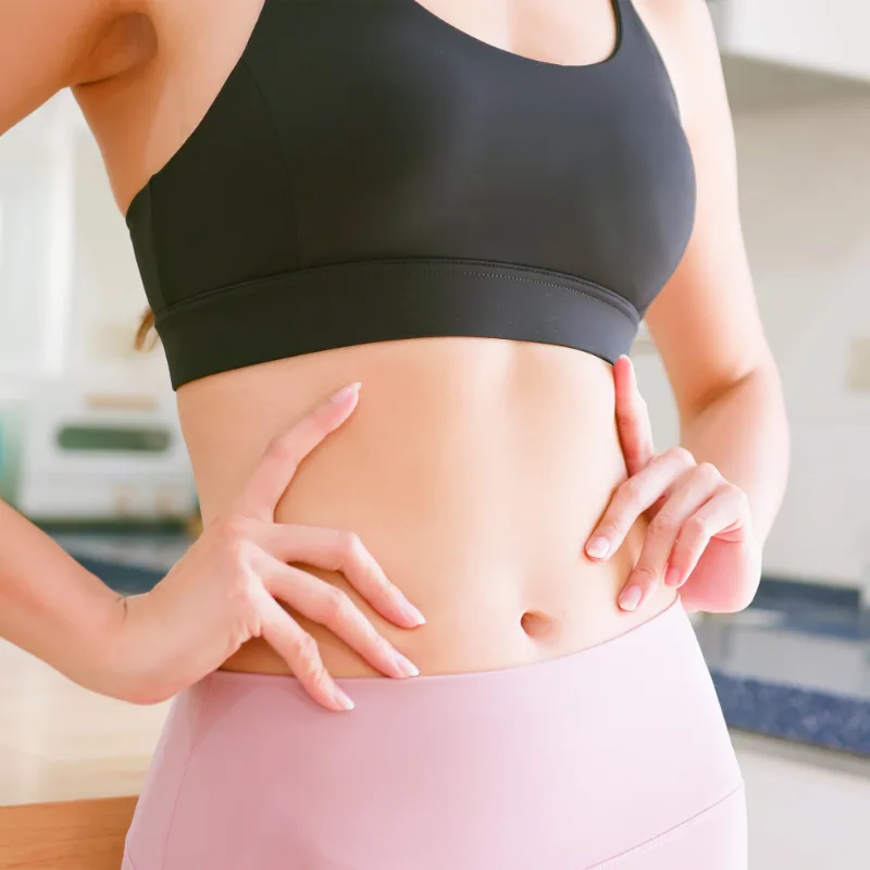 Tummy Tuck in Tijuana — illustrative model, not a patient result